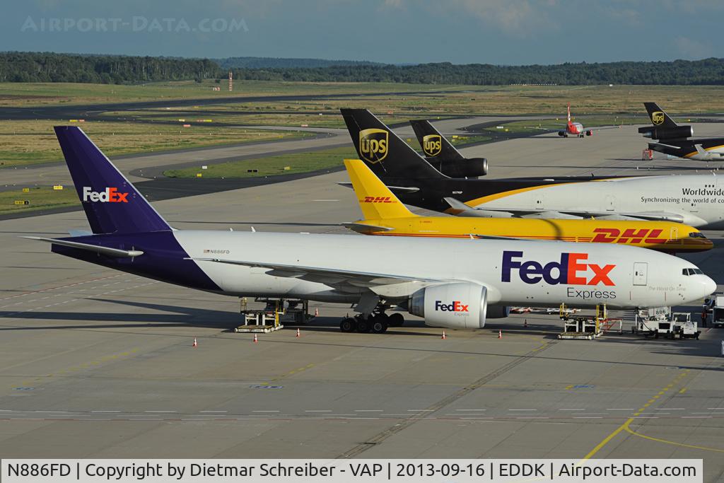 N886FD, 2012 Boeing 777-FS2 C/N 41065, Fedex Boeing 777-200