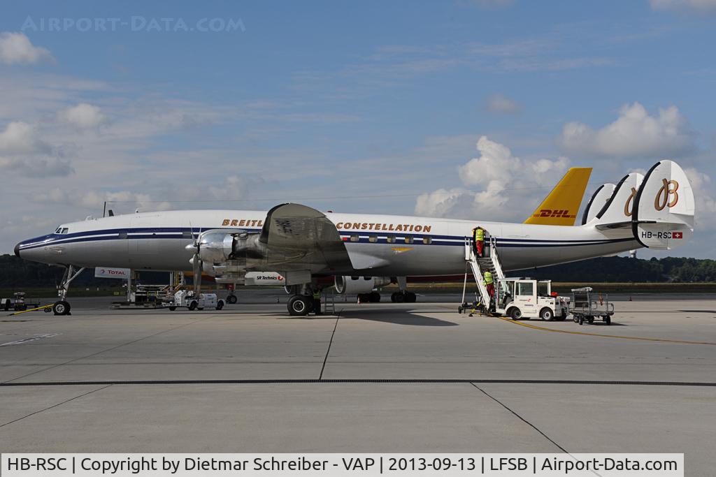 HB-RSC, 1955 Lockheed C-121C Super Constellation (L-1049F) C/N 1049F-4175, SCFA Connie
