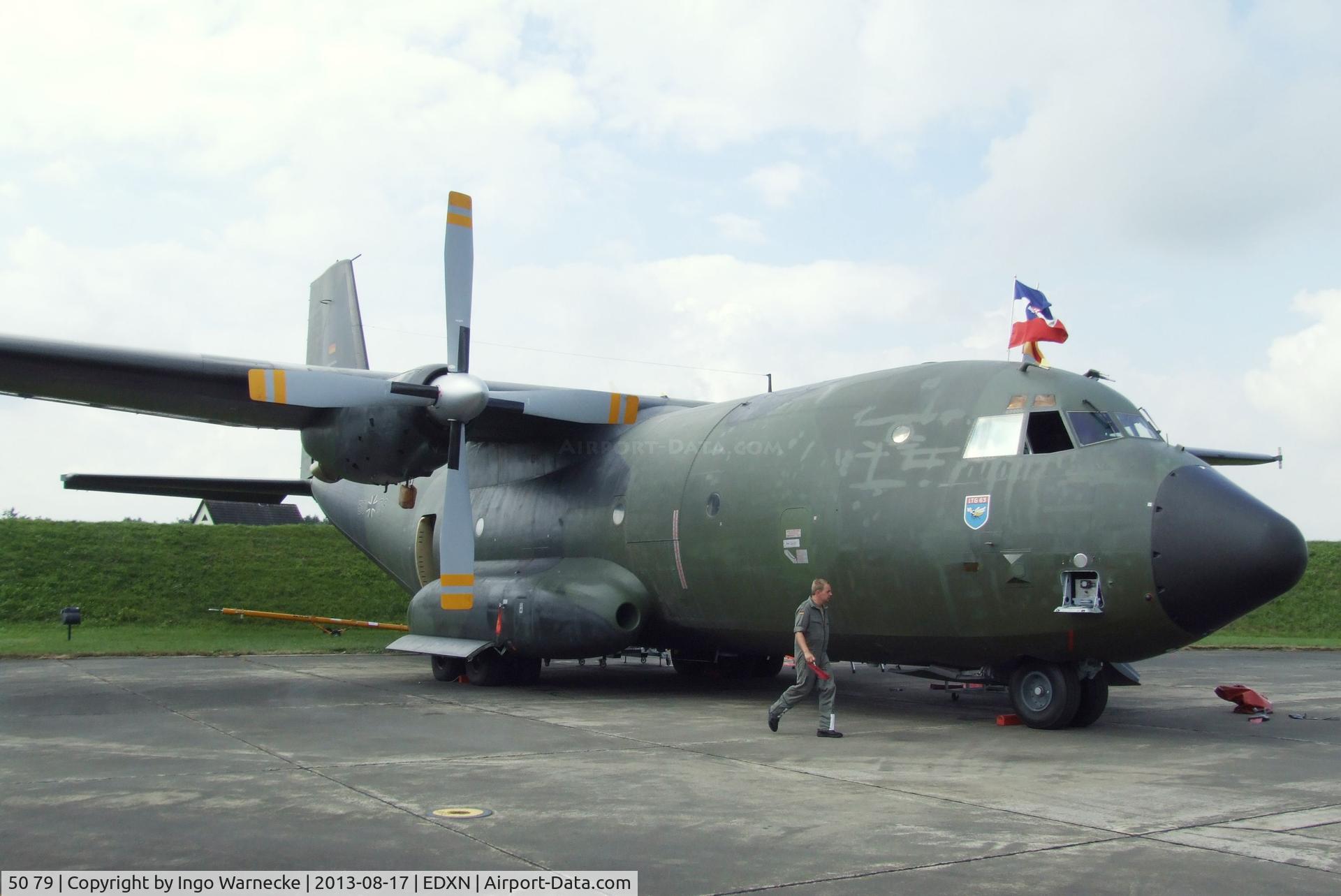 50 79, 1970 Transall C-160D C/N D116, Transall C-160D of the German Air Force (Luftwaffe) at the Spottersday of the Nordholz Airday 2013 celebrationg 100 Years of German Naval Aviation at Nordholz Naval Aviation Base