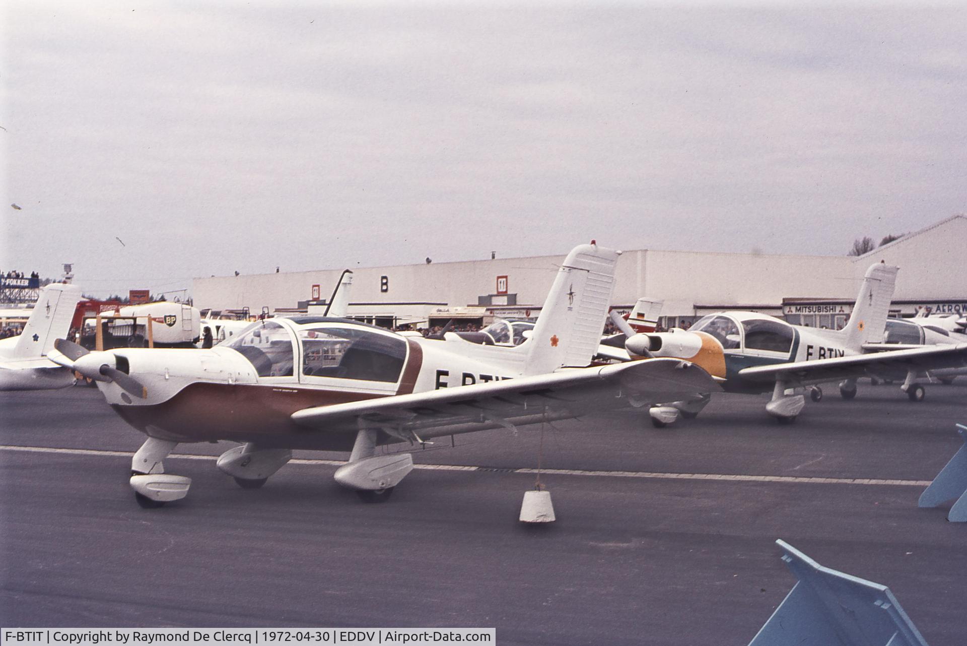 F-BTIT, Socata MS-894A Rallye Minerva C/N 11943, Hannover Messe 1972
