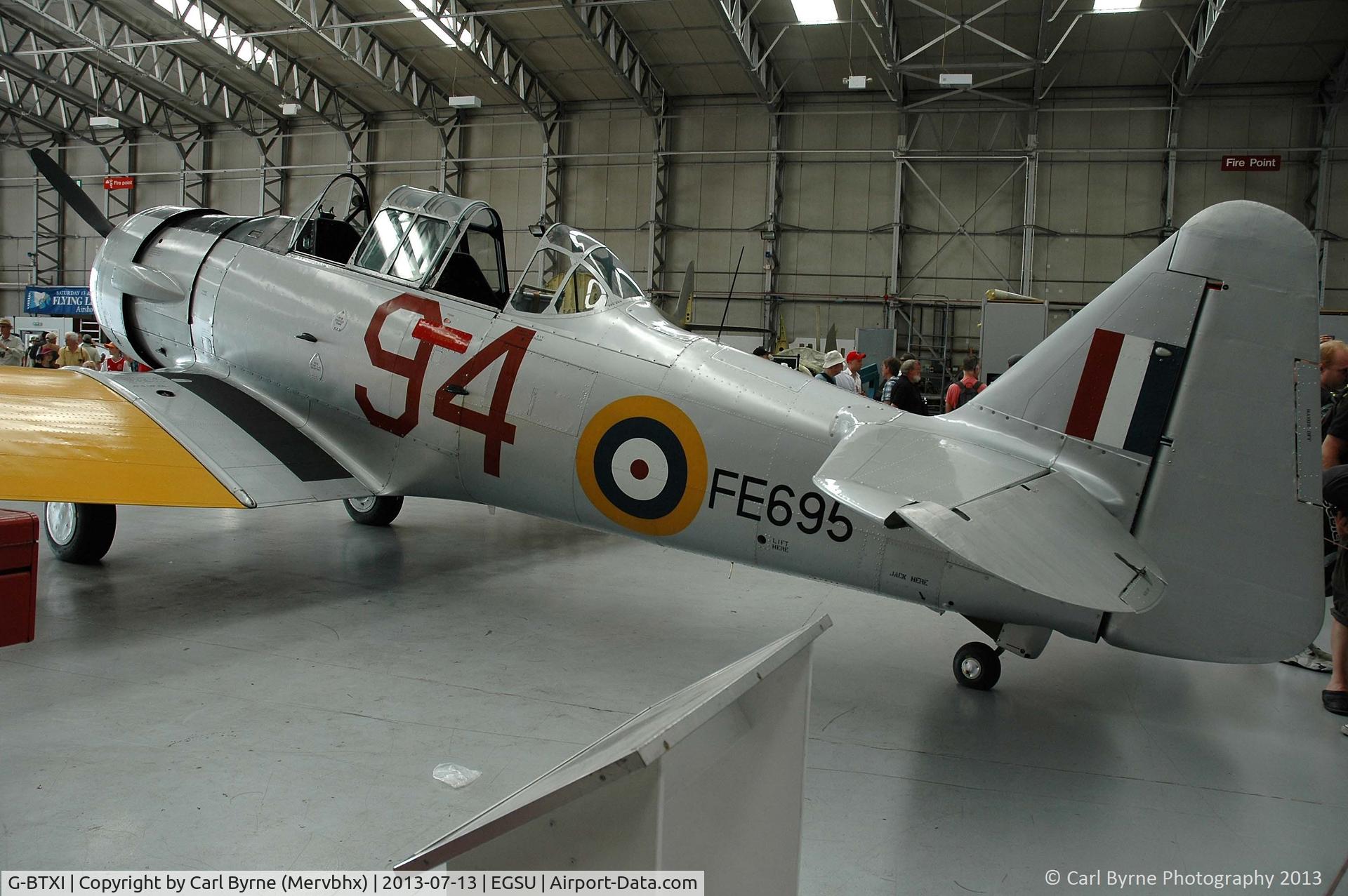 G-BTXI, 1942 Noorduyn AT-16 Harvard IIB C/N 14-429, Part of the Imperial War Museum's preserved flying collection.