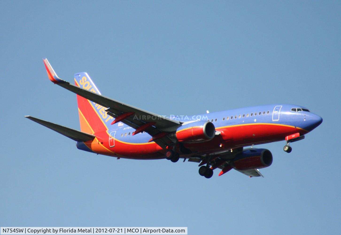 N754SW, 1999 Boeing 737-7H4 C/N 29849, Southwest 737-700