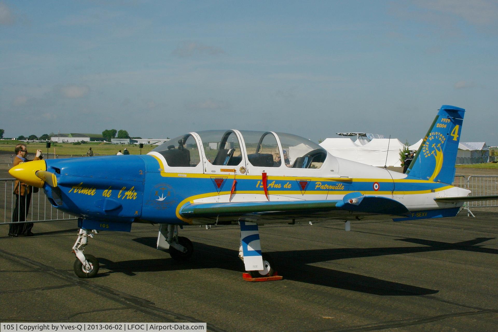 105, Socata TB-30 Epsilon C/N 105, Socata TB-30 Epsilon(F-SEXV), Châteaudun Air Base 279 (LFOC)