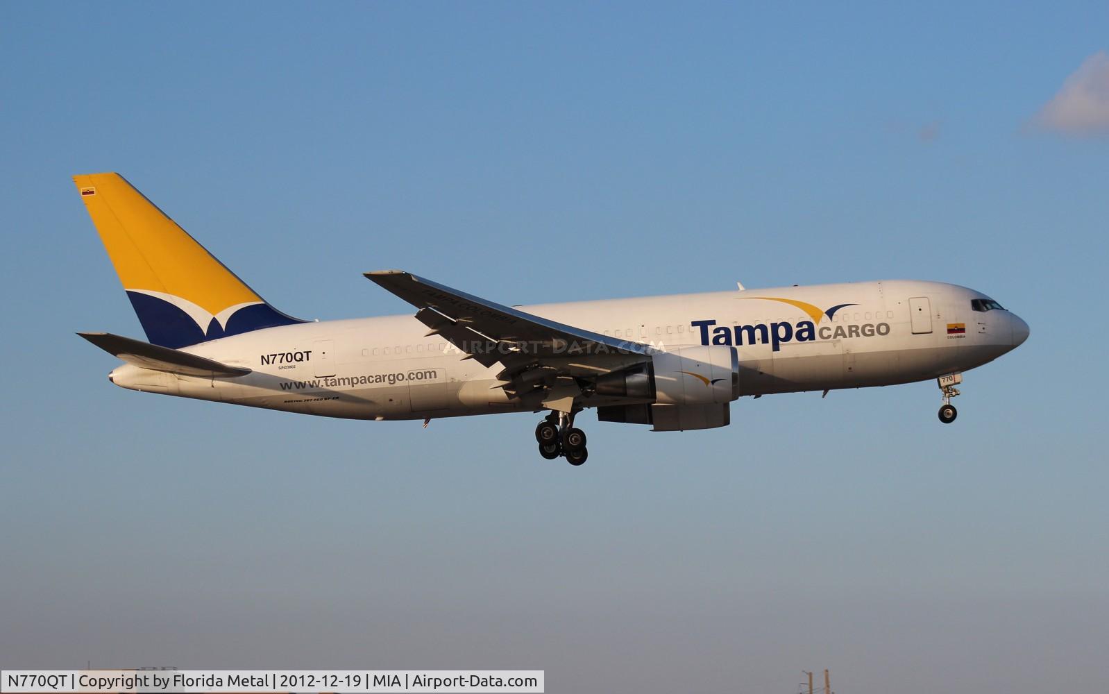 N770QT, 1987 Boeing 767-241 C/N 23802, Tampa Colombia 767-200