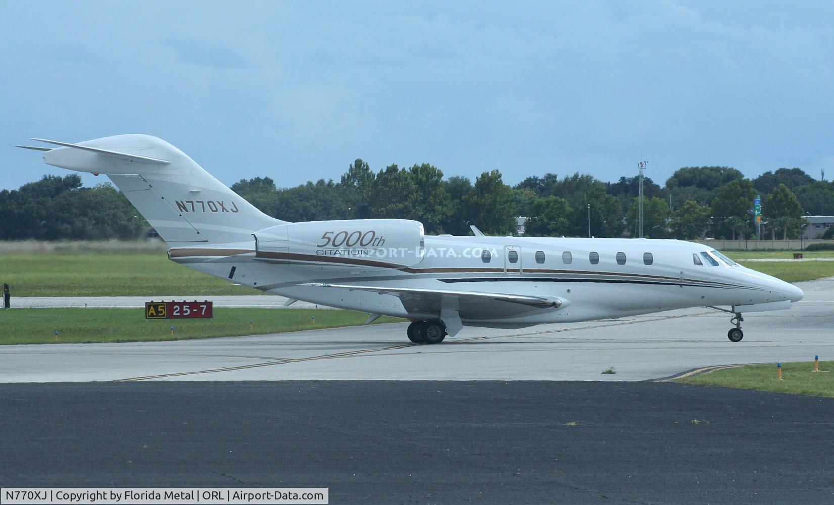 N770XJ, 2007 Cessna 750 Citation X C/N 750-0270, Citation X