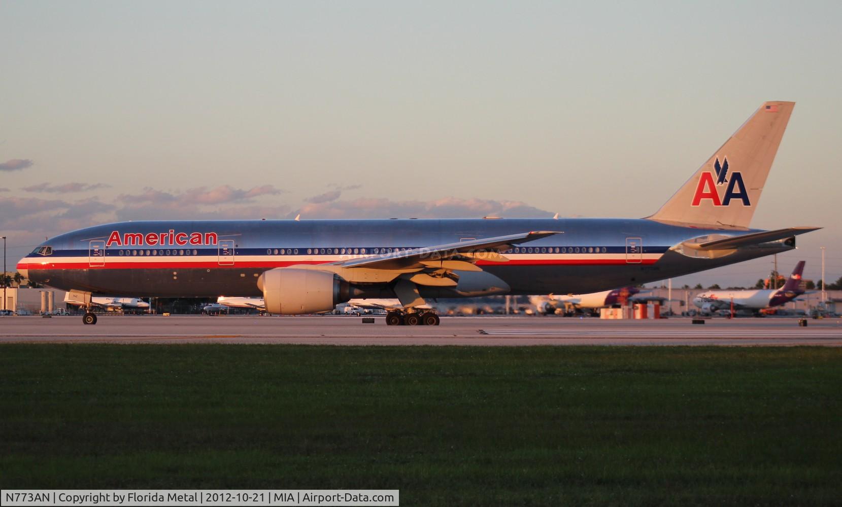 N773AN, 1999 Boeing 777-223 C/N 29583, American 777-200