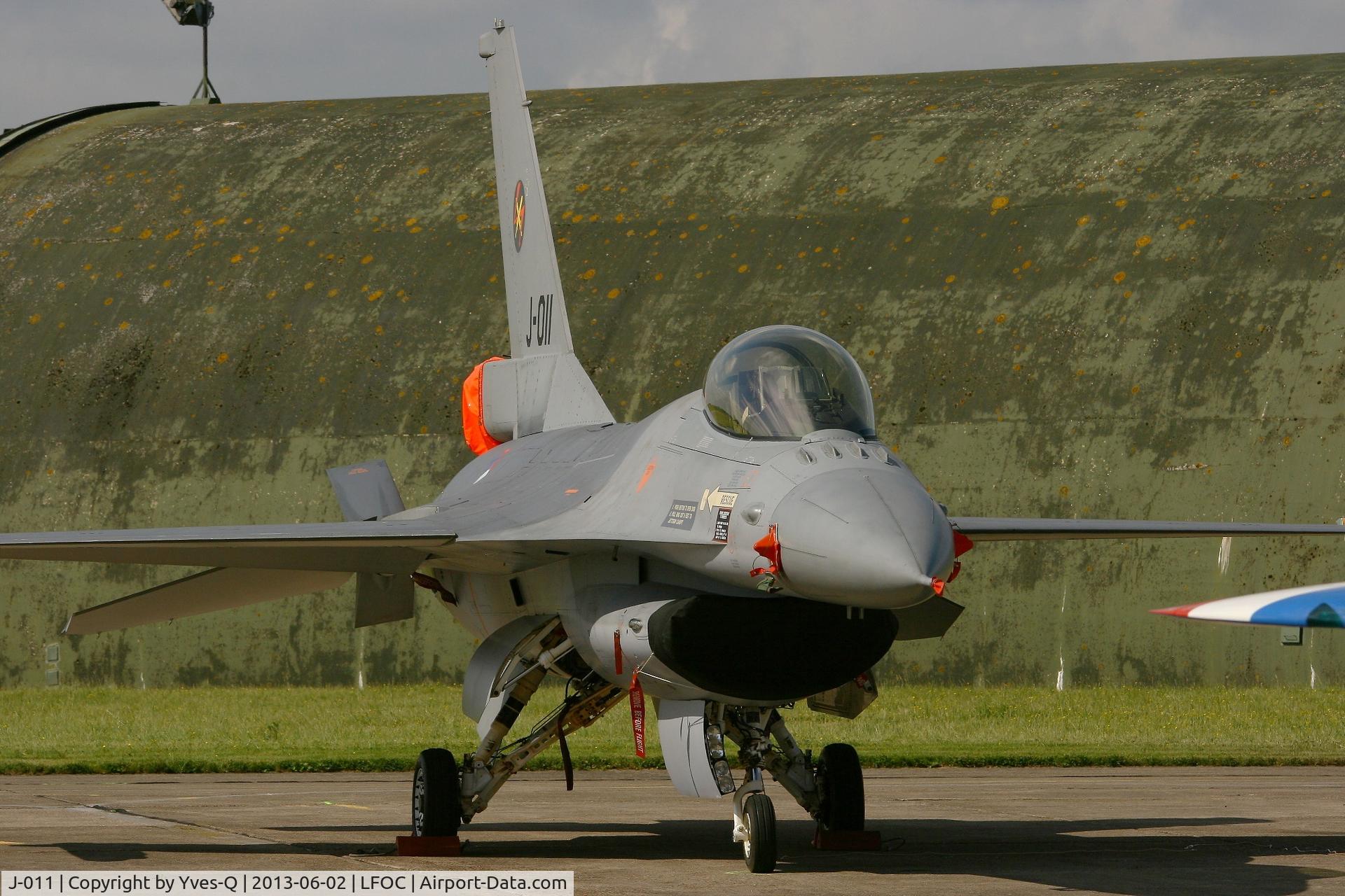 J-011, Fokker F-16AM Fighting Falcon C/N 6D-167, Fokker F-16AM Fighting Falcon, Châteaudun Air Base 279 (LFOC)