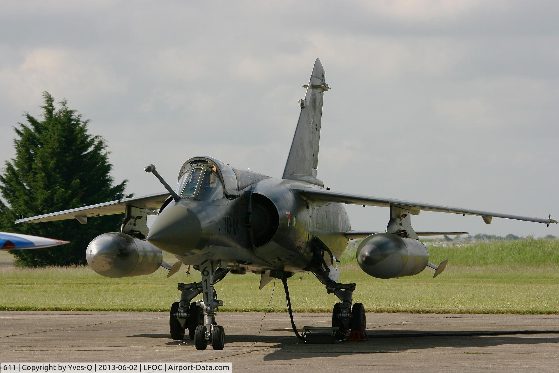 611, Dassault Mirage F.1CR C/N 611, French Air Force Dassault Mirage F-1CR (112-NM), Châteaudun Air Base 279 (LFOC) Open day 2013