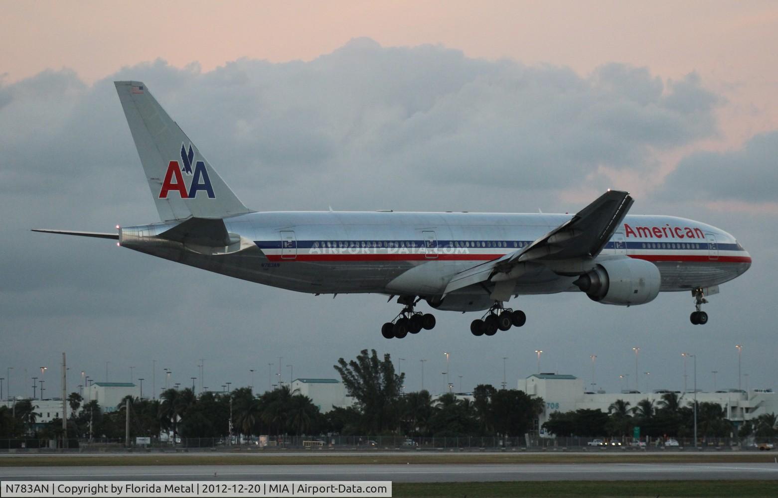 N783AN, 2000 Boeing 777-223 C/N 30004, American 777-200