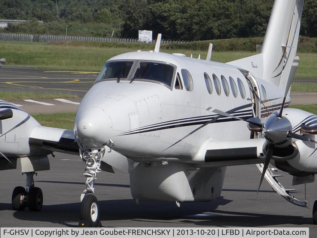F-GHSV, 1980 Beech 200 King Air C/N BB-622, SARL Lima Papa (Phenix Aviation),médical flight PHV820