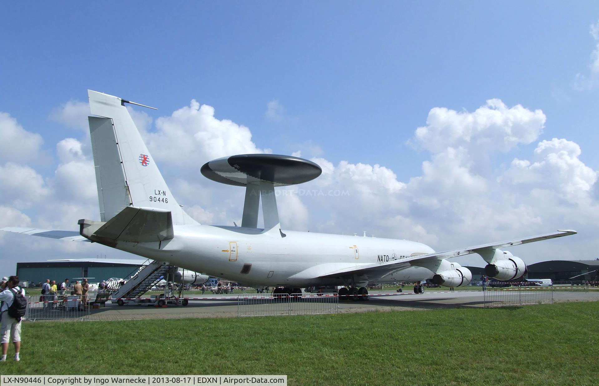 LX-N90446, 1982 Boeing E-3A Sentry C/N 22841, Boeing E-3A Sentry of NAEWF at the Spottersday of the Nordholz Airday 2013 celebrationg 100 Years of German Naval Aviation at Nordholz Naval Aviation Base
