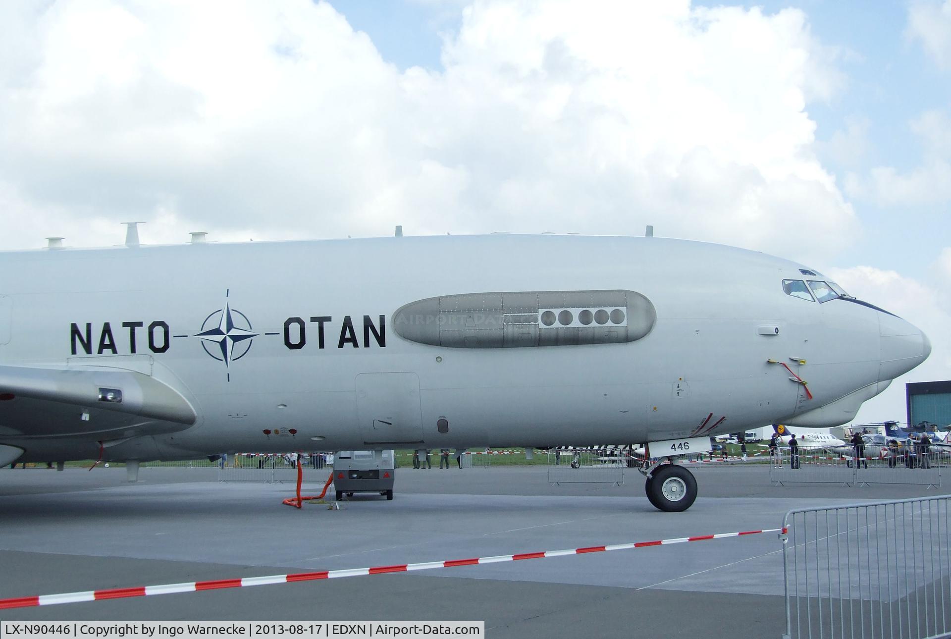 LX-N90446, 1982 Boeing E-3A Sentry C/N 22841, Boeing E-3A Sentry of NAEWF at the Spottersday of the Nordholz Airday 2013 celebrationg 100 Years of German Naval Aviation at Nordholz Naval Aviation Base