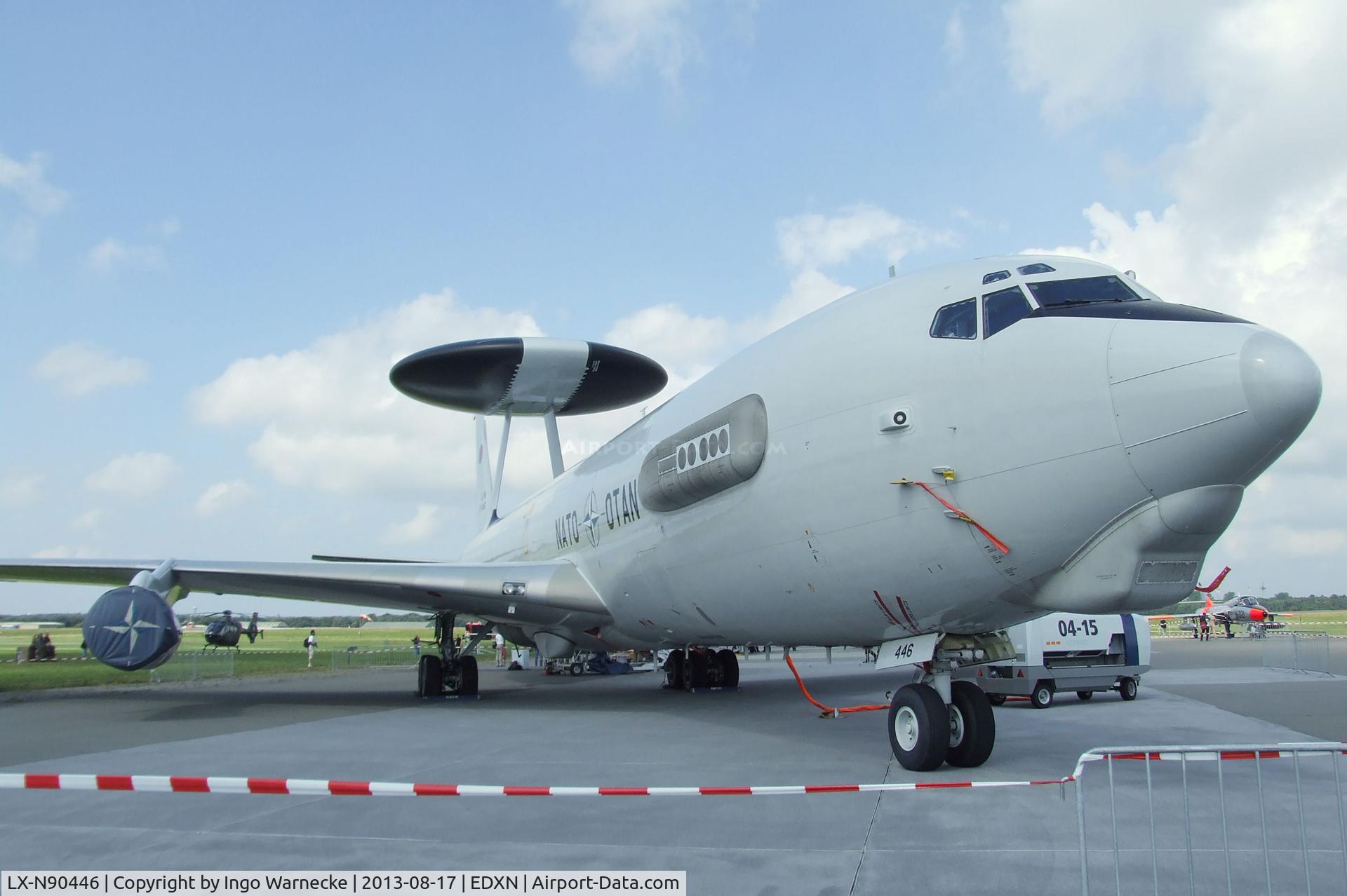 LX-N90446, 1982 Boeing E-3A Sentry C/N 22841, Boeing E-3A Sentry of NAEWF at the Spottersday of the Nordholz Airday 2013 celebrationg 100 Years of German Naval Aviation at Nordholz Naval Aviation Base