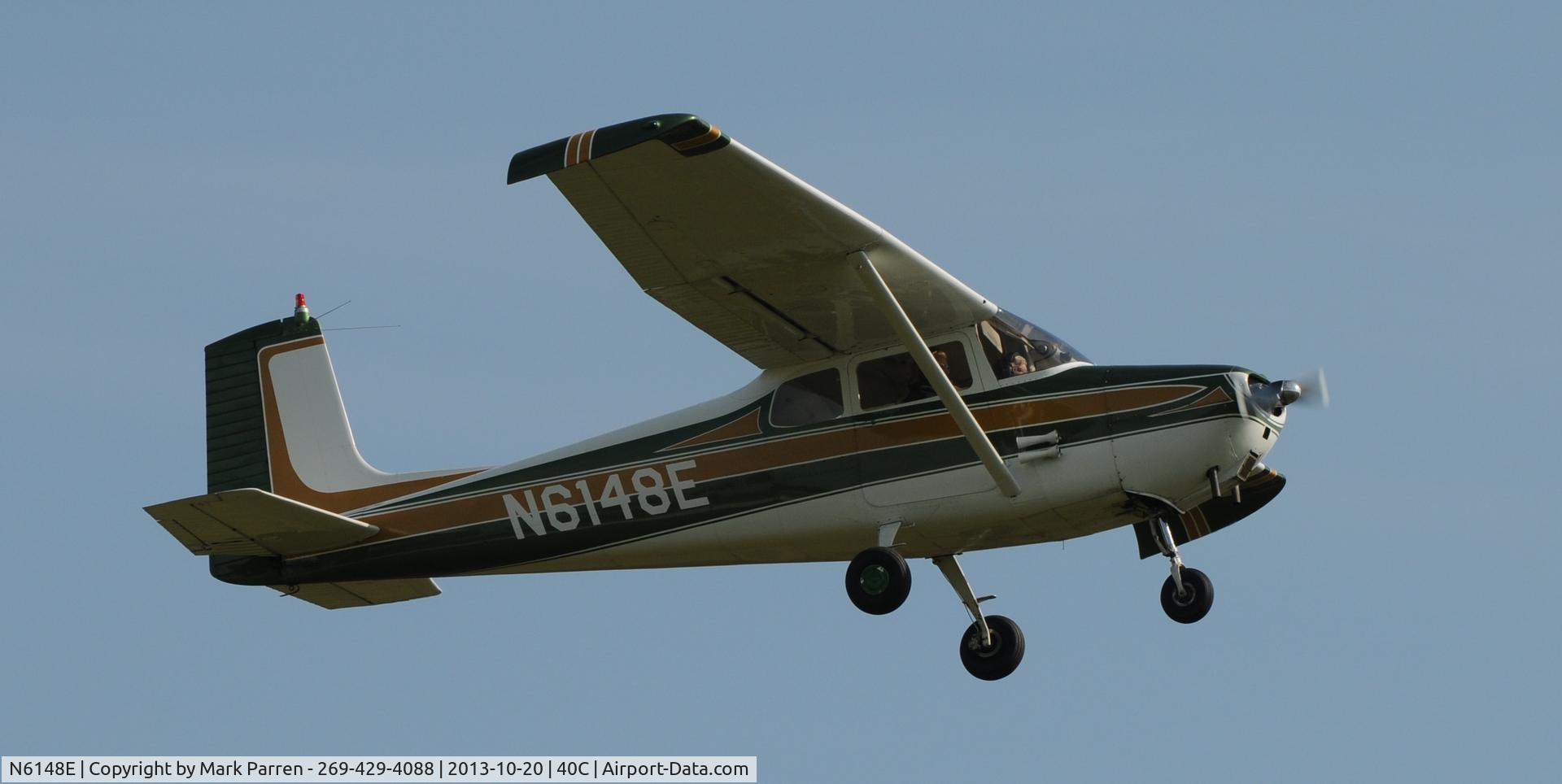N6148E, 1958 Cessna 172 C/N 46248, Watervliet Michigan Fly-in