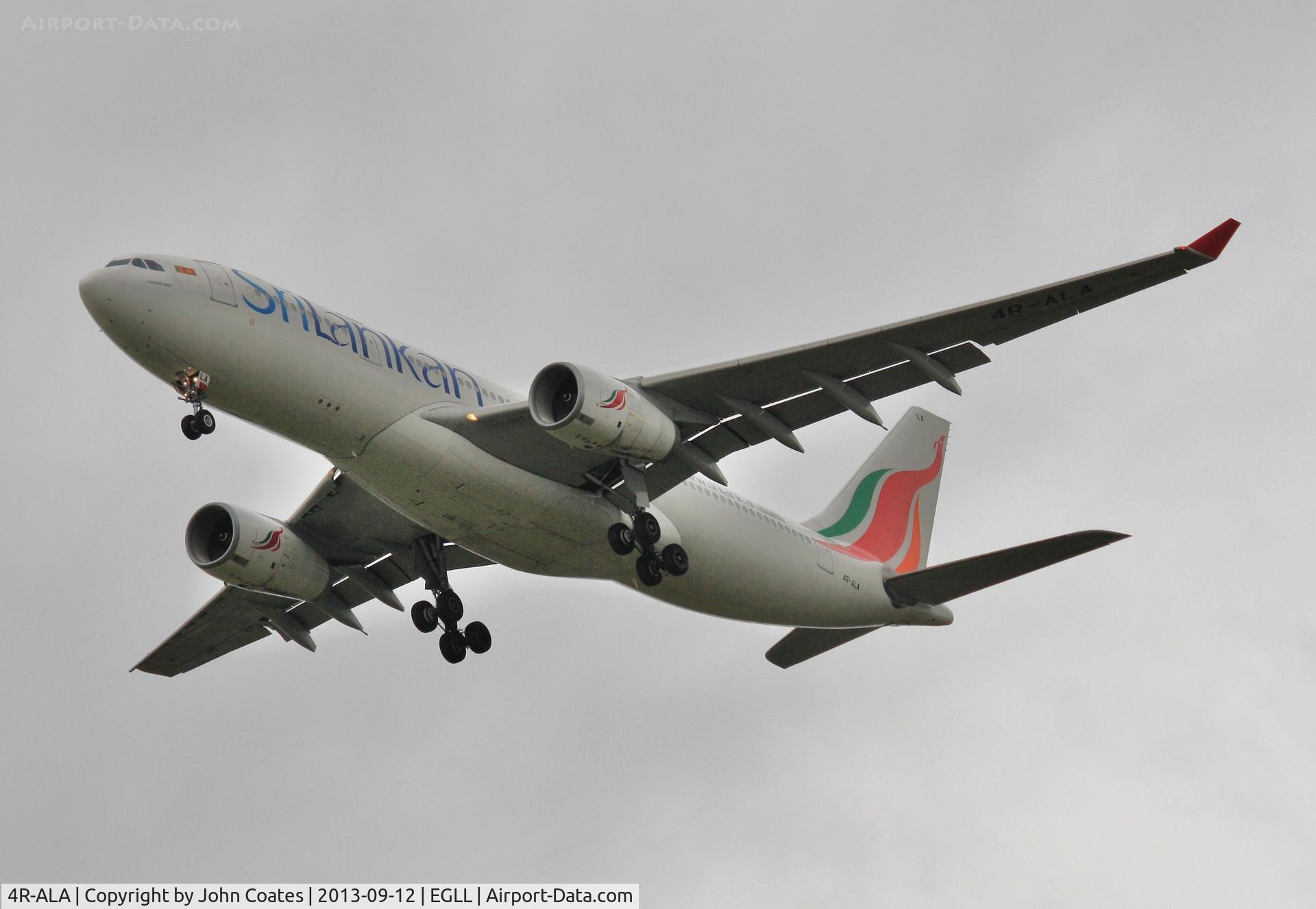 4R-ALA, 1999 Airbus A330-243 C/N 303, On approach to 27R.