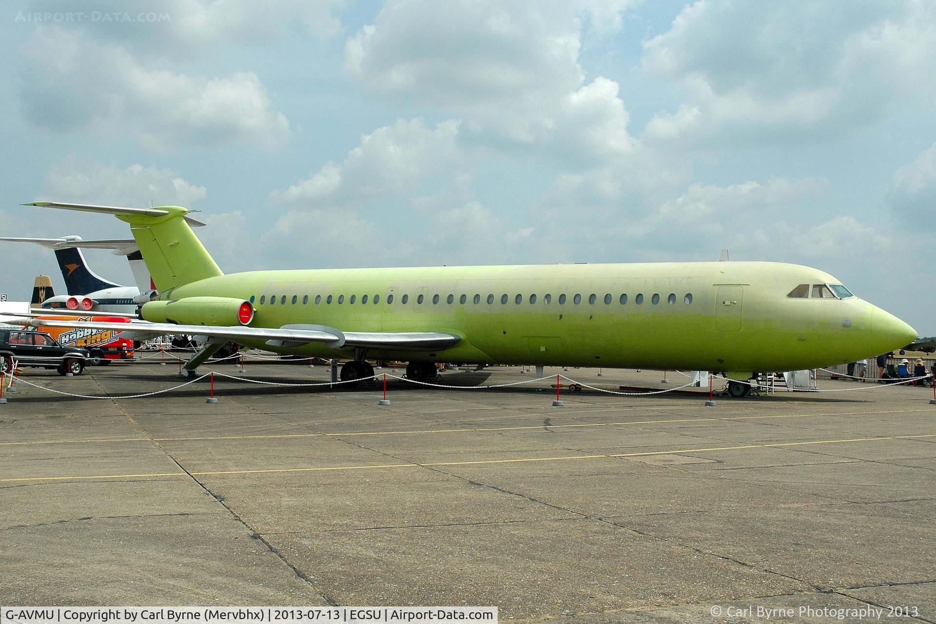 G-AVMU, 1968 BAC 111-510ED One-Eleven C/N BAC.148, One of the aircraft preserved by the Duxford Aviation Society