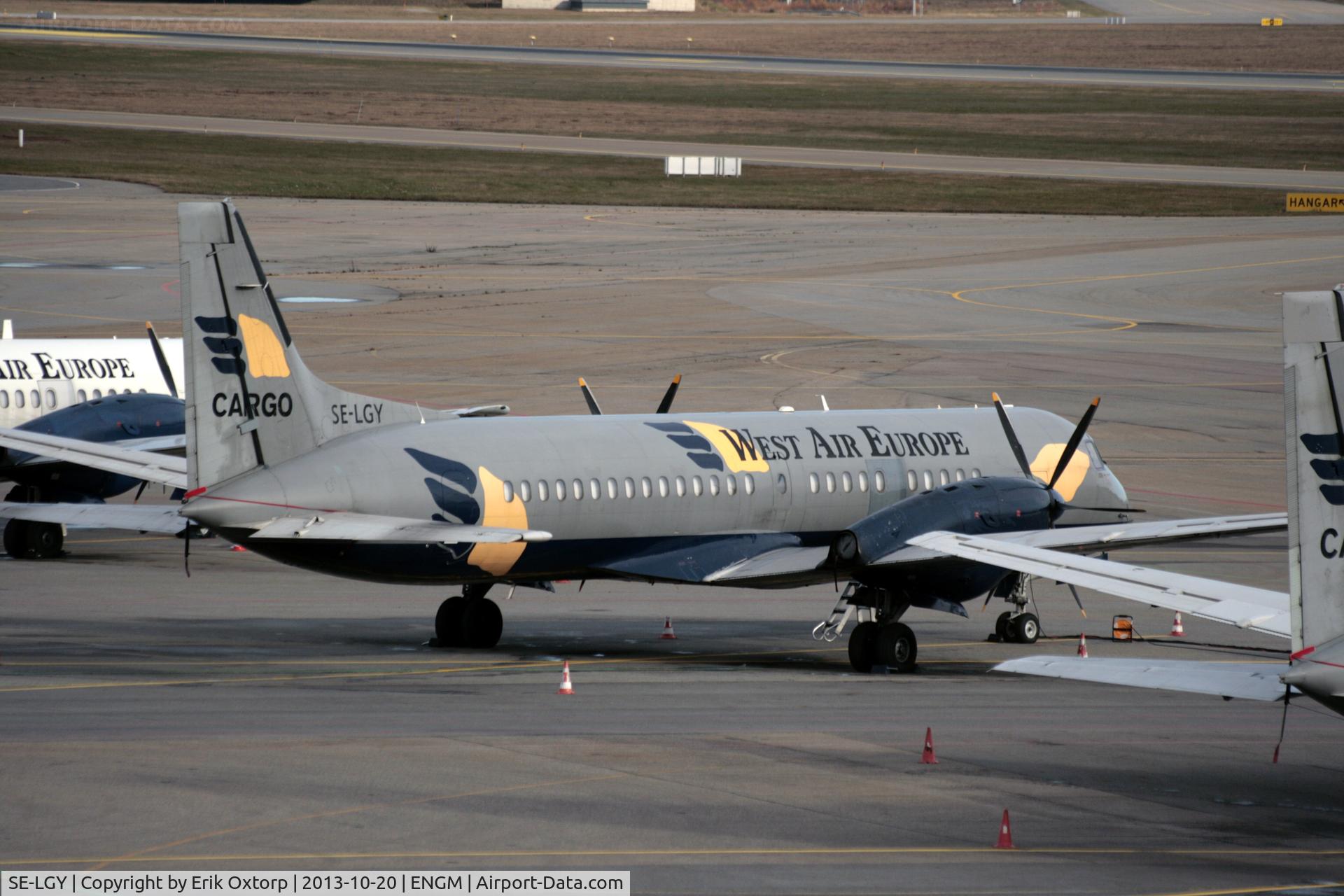 SE-LGY, 1991 British Aerospace ATP C/N 2035, SE-LGY in OSL