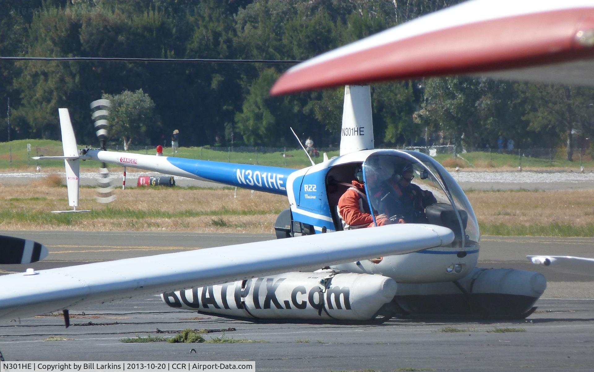 N301HE, 1993 Robinson R22 MARINER C/N 2382M, Visitor