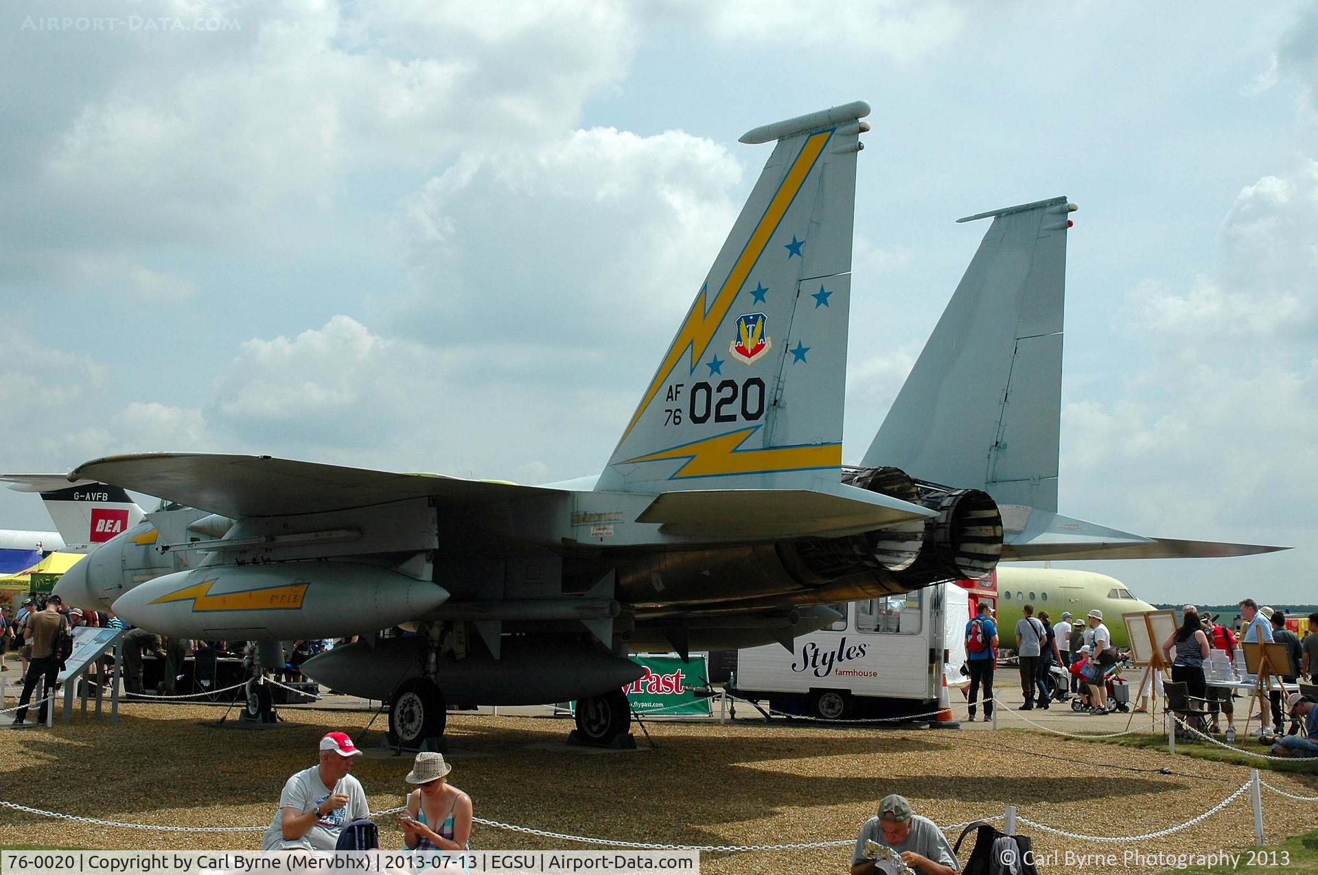 76-0020, 1976 McDonnell Douglas F-15A Eagle C/N 0199/A172, Preserved at the Imperial War Museum