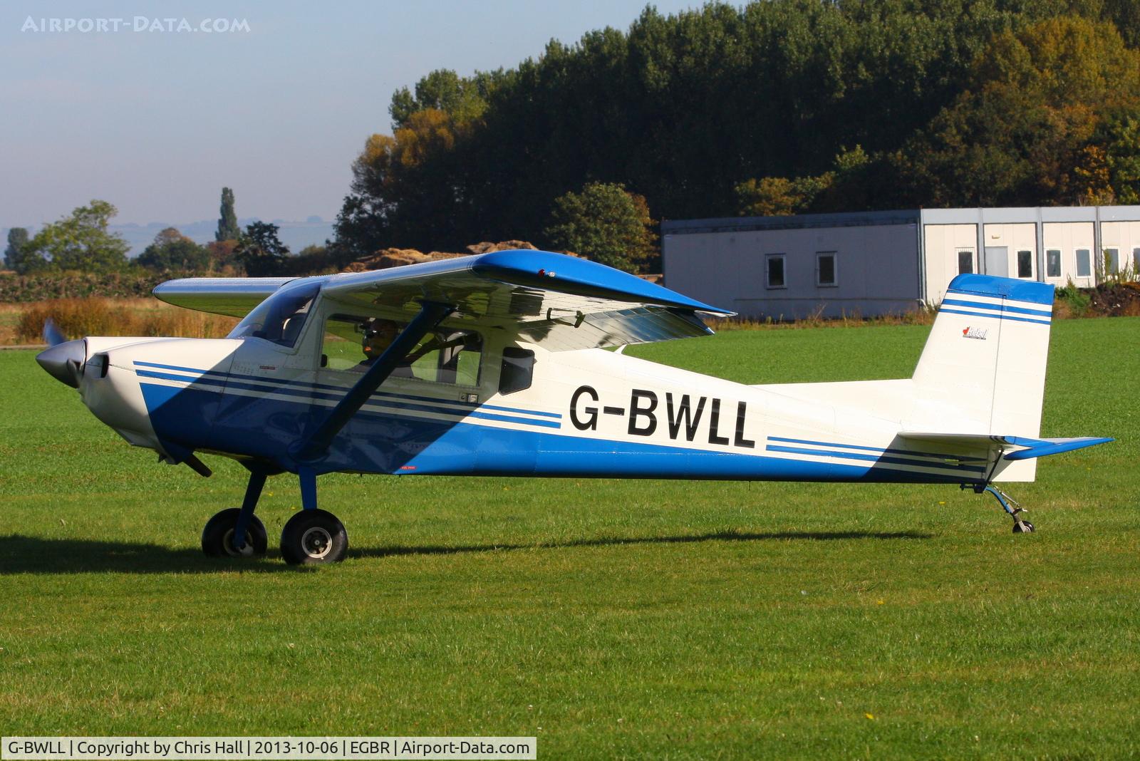 G-BWLL, 1996 Murphy Rebel C/N PFA 232-12499, at Breighton's Pre Hibernation Fly-in, 2013