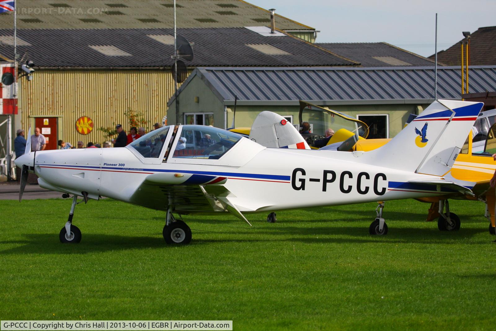 G-PCCC, 2004 Alpi Aviation Pioneer 300 C/N PFA 330-14220, at Breighton's Pre Hibernation Fly-in, 2013