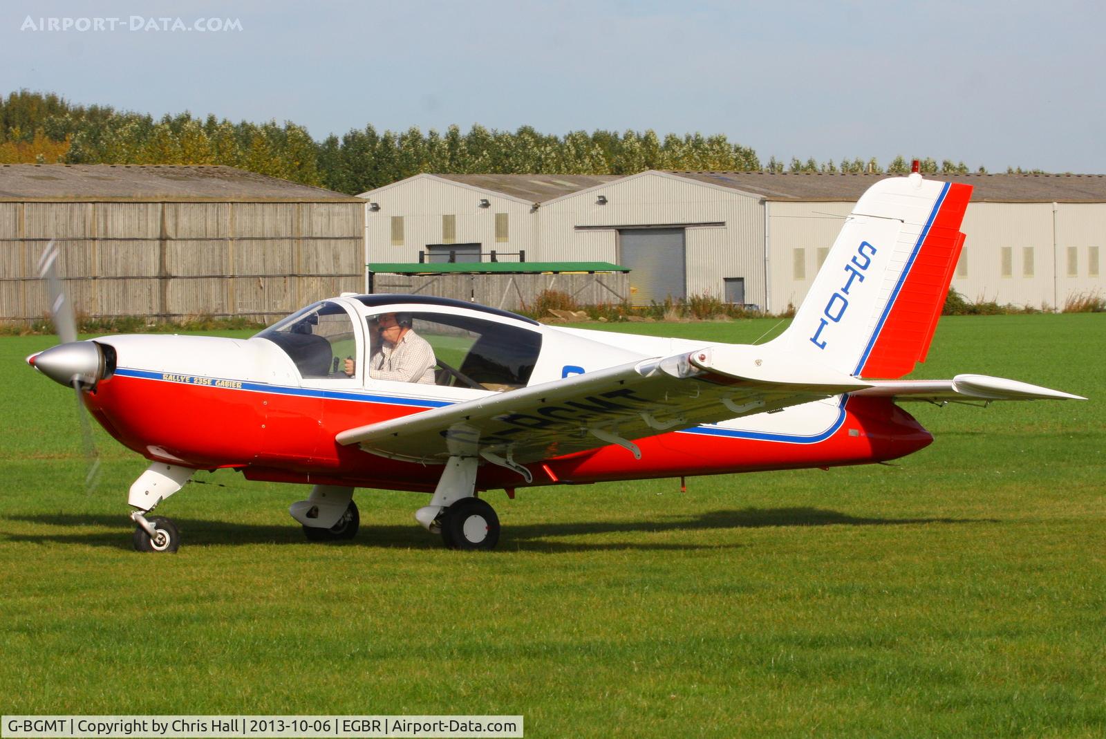 G-BGMT, 1978 Socata Rallye 235E Gabier C/N 13126, at Breighton's Pre Hibernation Fly-in, 2013