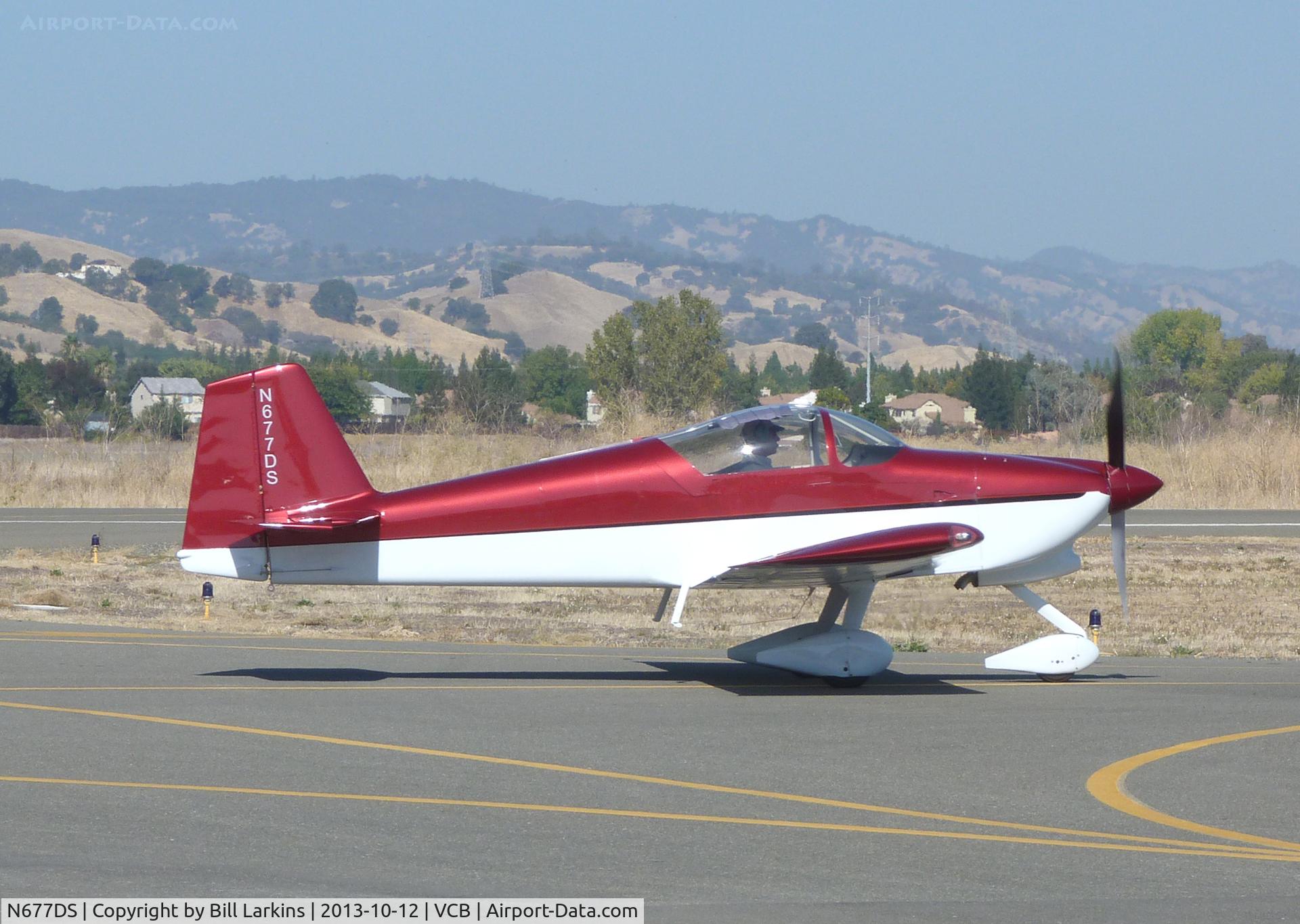 N677DS, 1997 Vans RV-6A C/N 24156, Visitor for Mustang Day