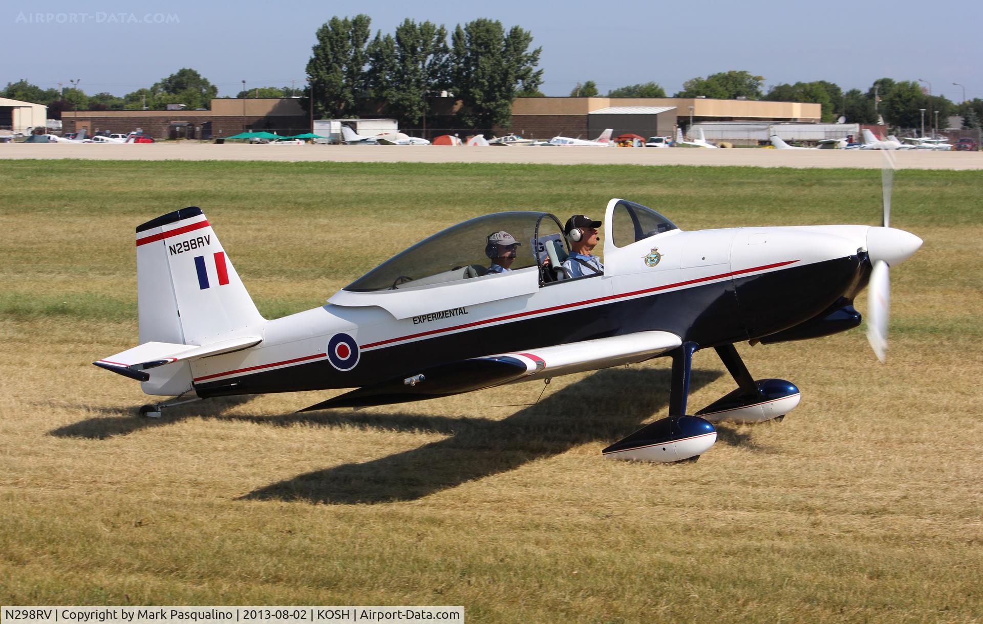 N298RV, Vans RV-8 C/N 001 (N298RV), Vans RV-8