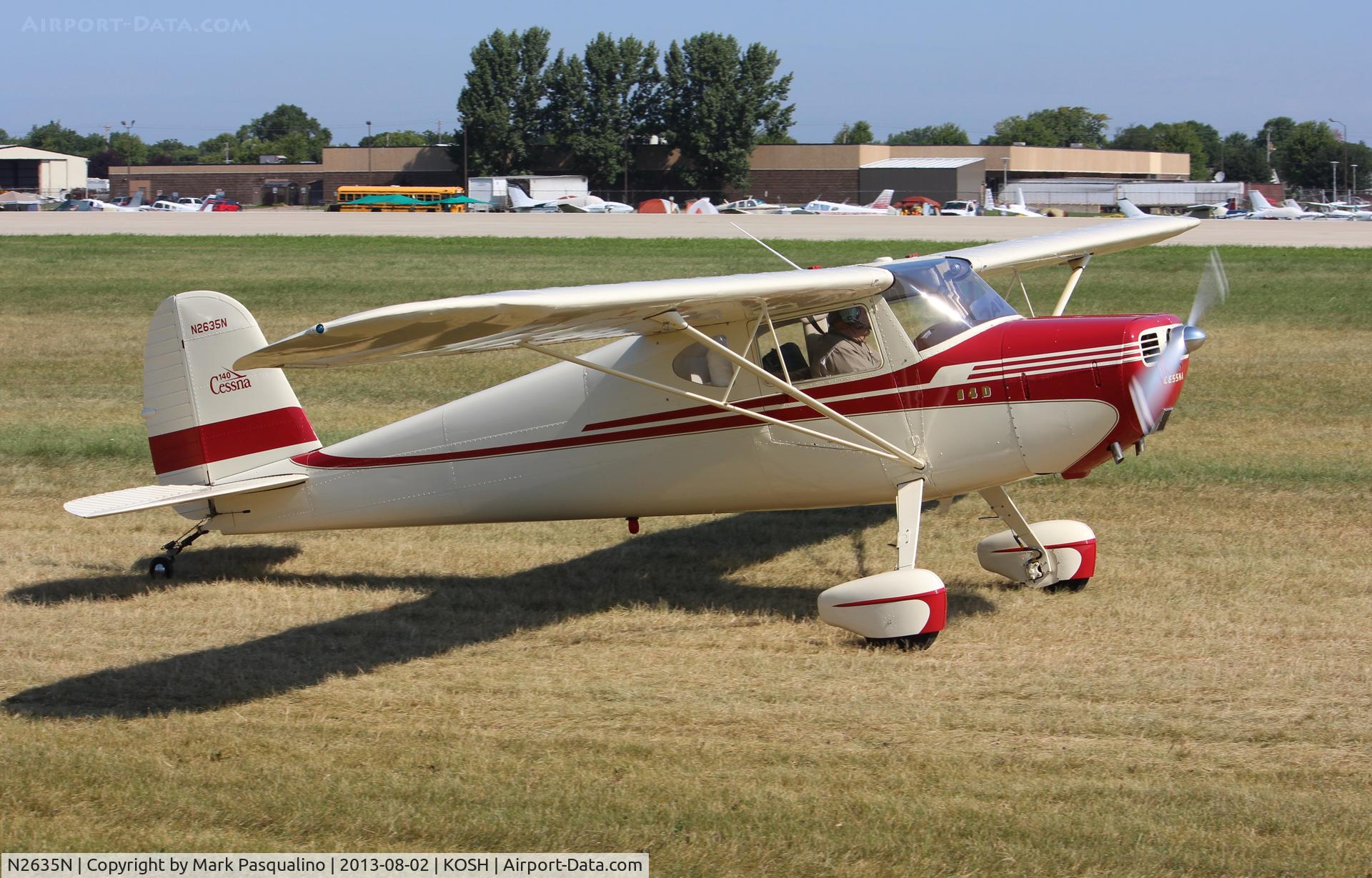 N2635N, 1947 Cessna 140 C/N 12893, Cessna 140