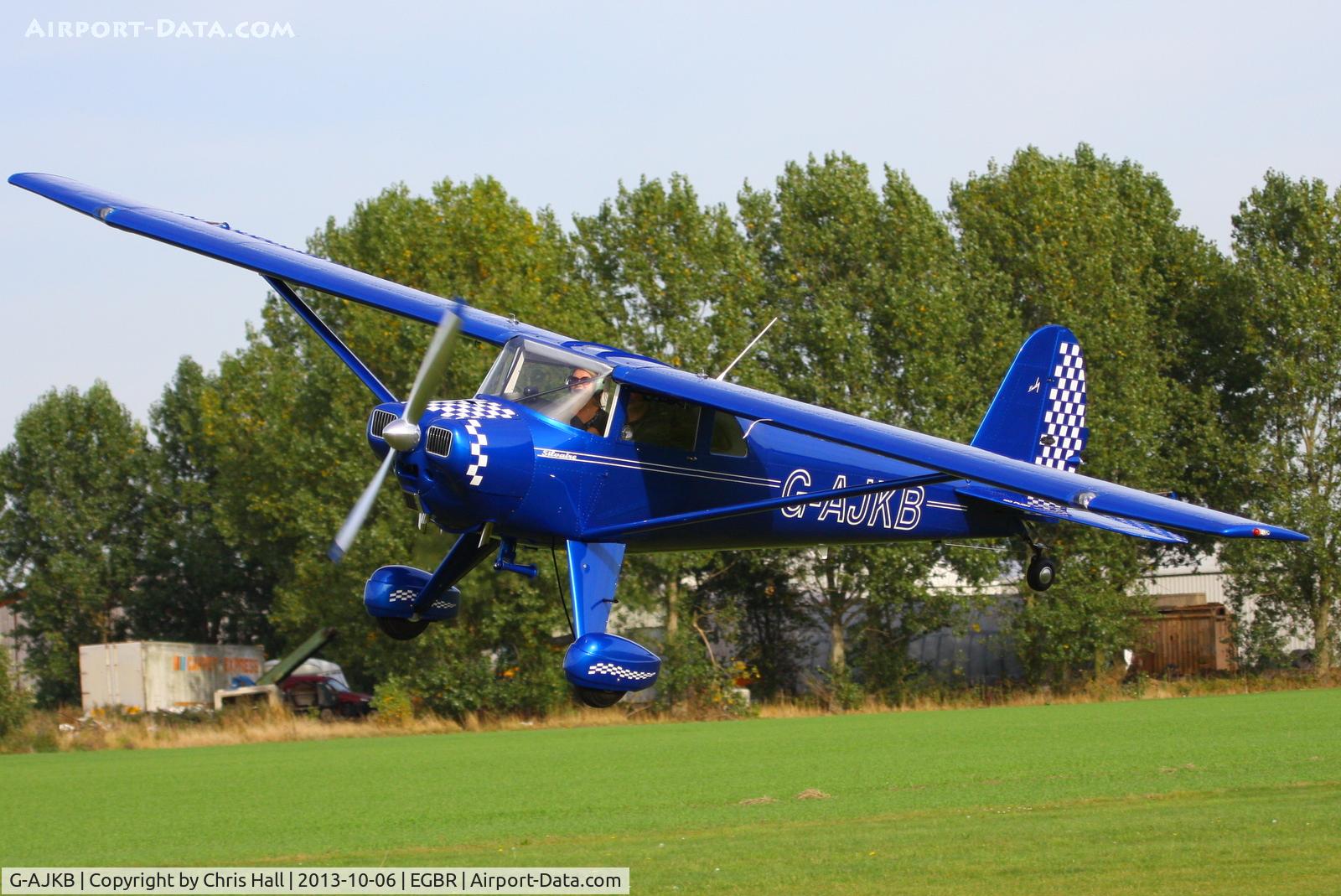 G-AJKB, 1946 Luscombe 8E Silvaire C/N 3058, at Breighton's Pre Hibernation Fly-in, 2013