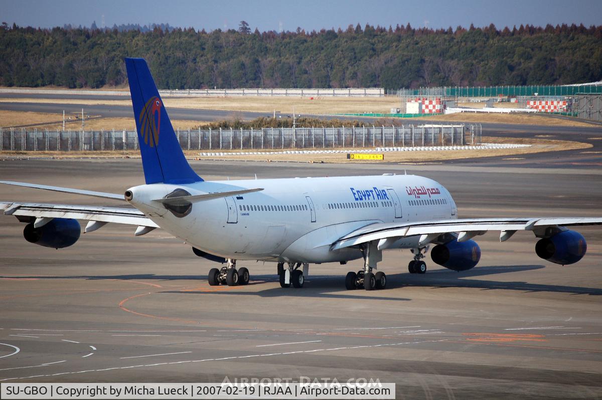 SU-GBO, 1997 Airbus A340-212 C/N 178, At Narita