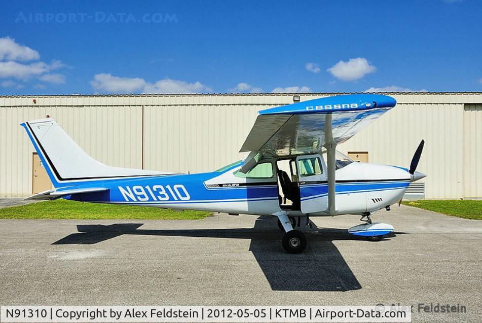 N91310, 1973 Cessna 182P Skylane C/N 18261988, Tamiami