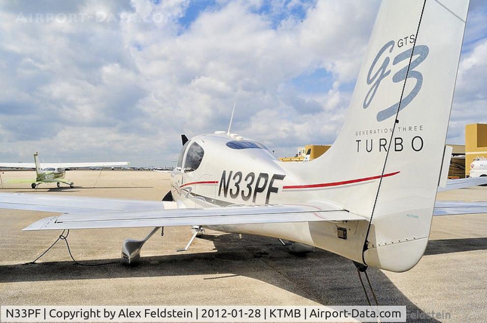 N33PF, 2007 Cirrus SR22 C/N 2572, Tamiami