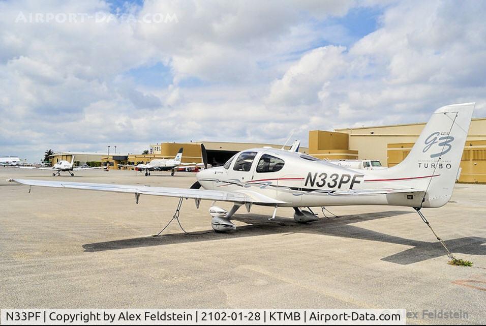 N33PF, 2007 Cirrus SR22 C/N 2572, Tamiami