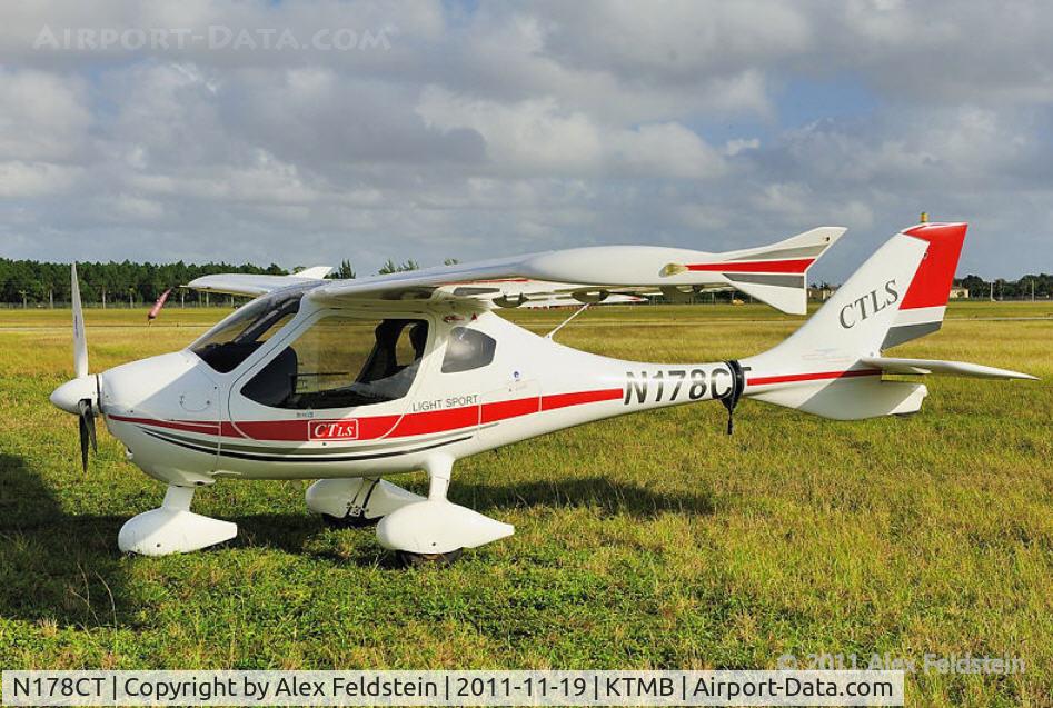 N178CT, Flight Design CTLS C/N F-08-07-04, Tamiami
