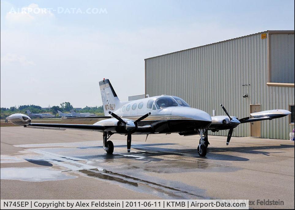 N745EP, 1974 Cessna 414 Chancellor C/N 414-0498, Tamiami