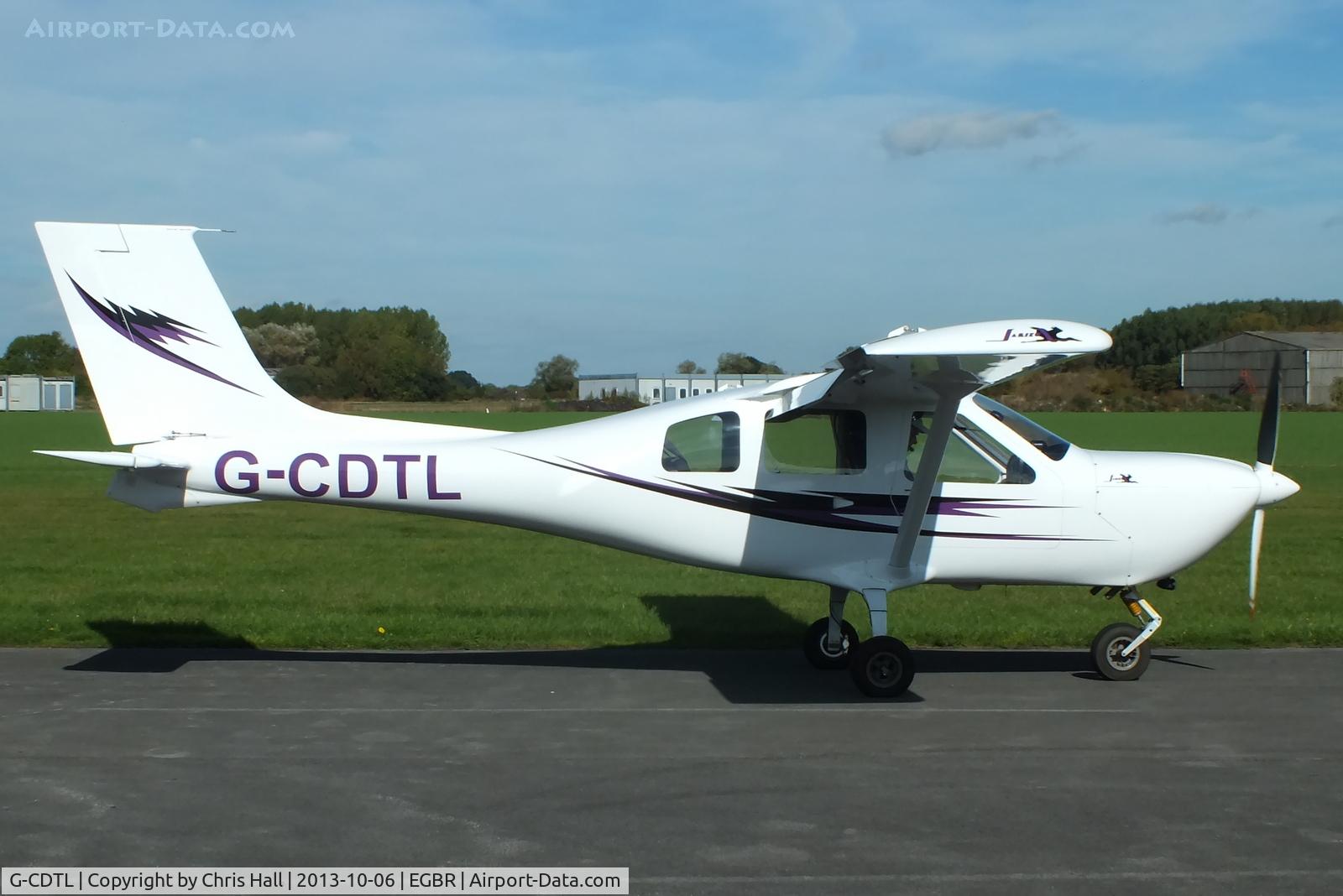 G-CDTL, 2006 Jabiru J400 C/N PFA 325-14386, at Breighton's Pre Hibernation Fly-in, 2013