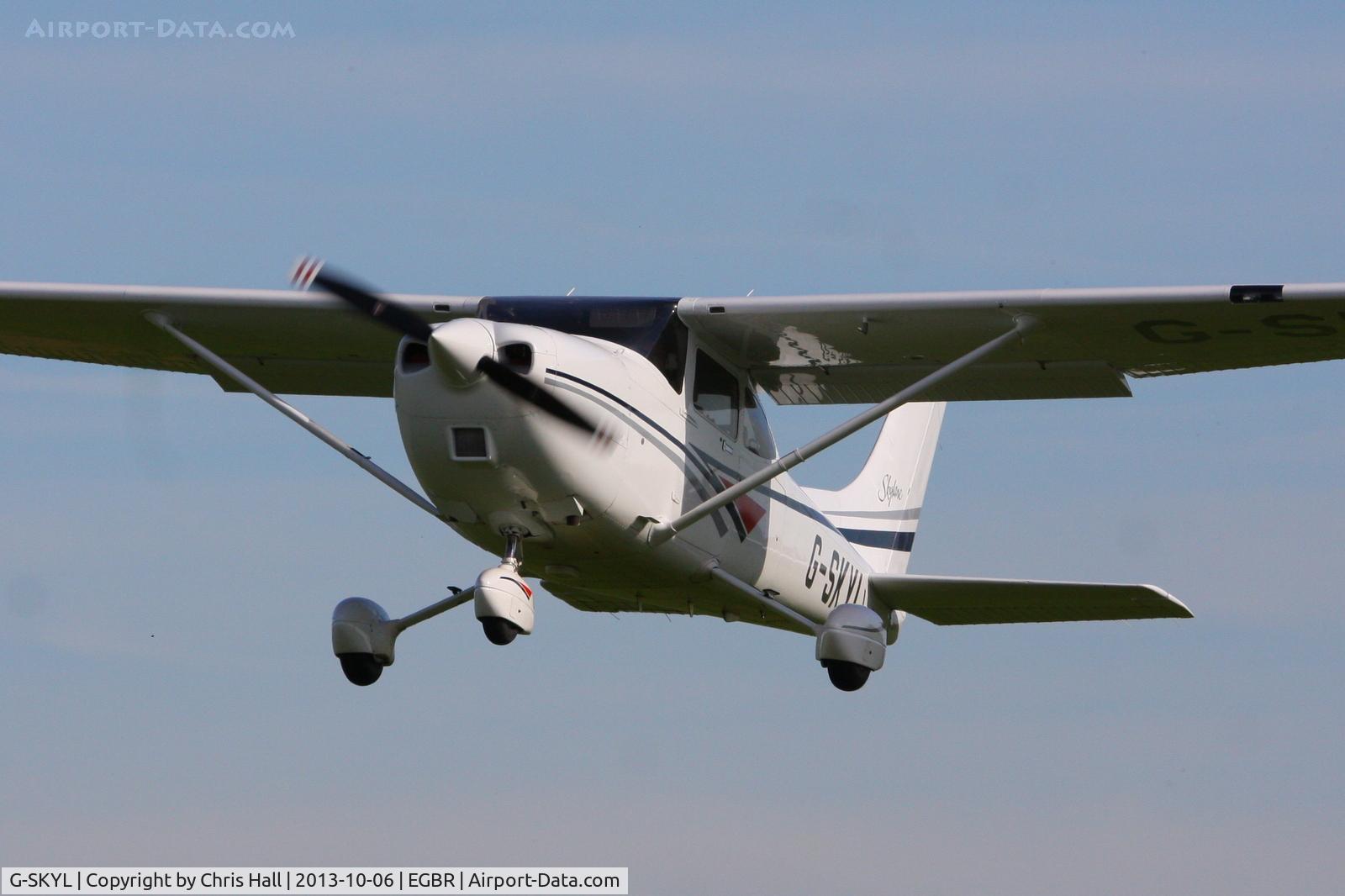 G-SKYL, 1998 Cessna 182S Skylane C/N 18280176, at Breighton's Pre Hibernation Fly-in, 2013