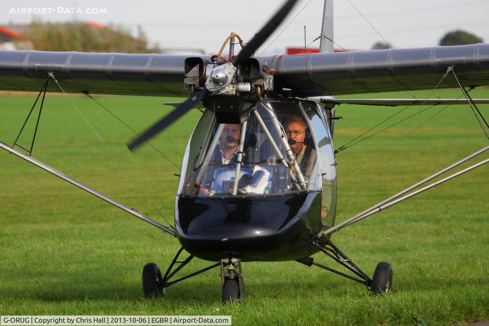 G-ORUG, 2003 Thruster T600N 450 C/N 0033-T600N-080, at Breighton's Pre Hibernation Fly-in, 2013