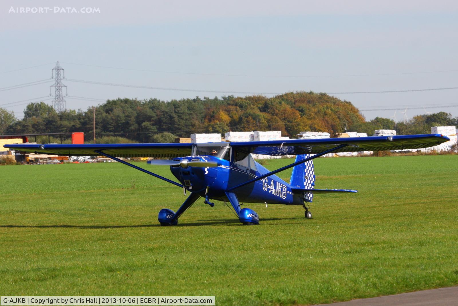 G-AJKB, 1946 Luscombe 8E Silvaire C/N 3058, at Breighton's Pre Hibernation Fly-in, 2013