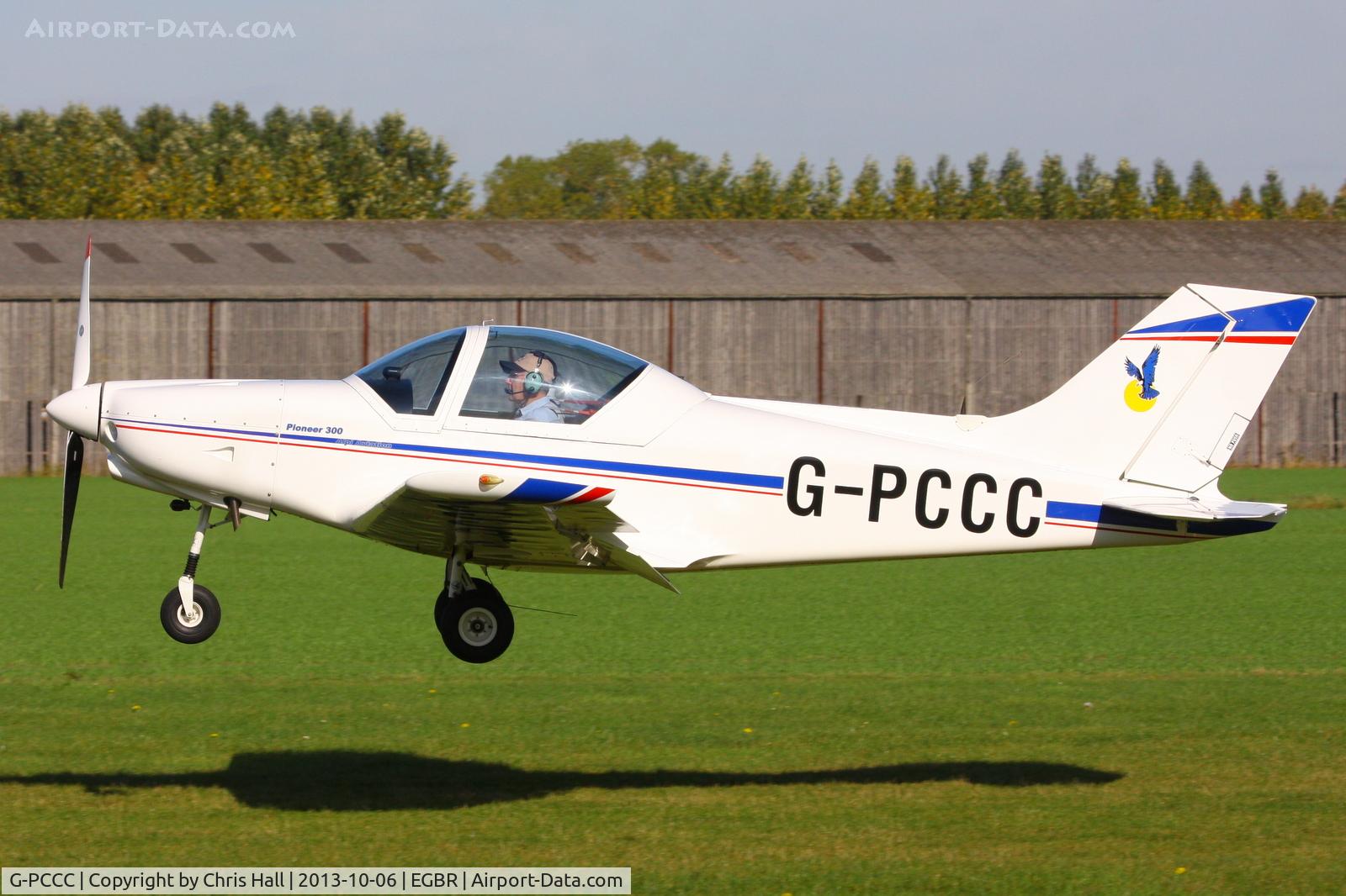 G-PCCC, 2004 Alpi Aviation Pioneer 300 C/N PFA 330-14220, at Breighton's Pre Hibernation Fly-in, 2013