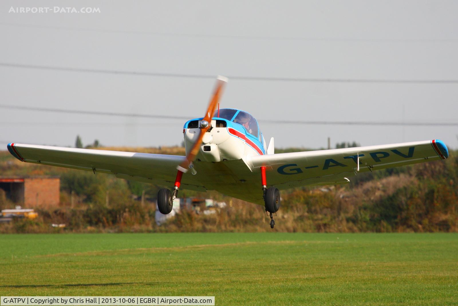 G-ATPV, 1959 Gardan Minicab (JB01 Standard) C/N JB-01, at Breighton's Pre Hibernation Fly-in, 2013