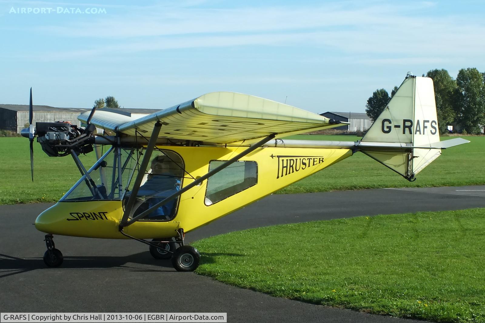 G-RAFS, 2004 Thruster T600N 450 C/N 0041-T600N-097, at Breighton's Pre Hibernation Fly-in, 2013
