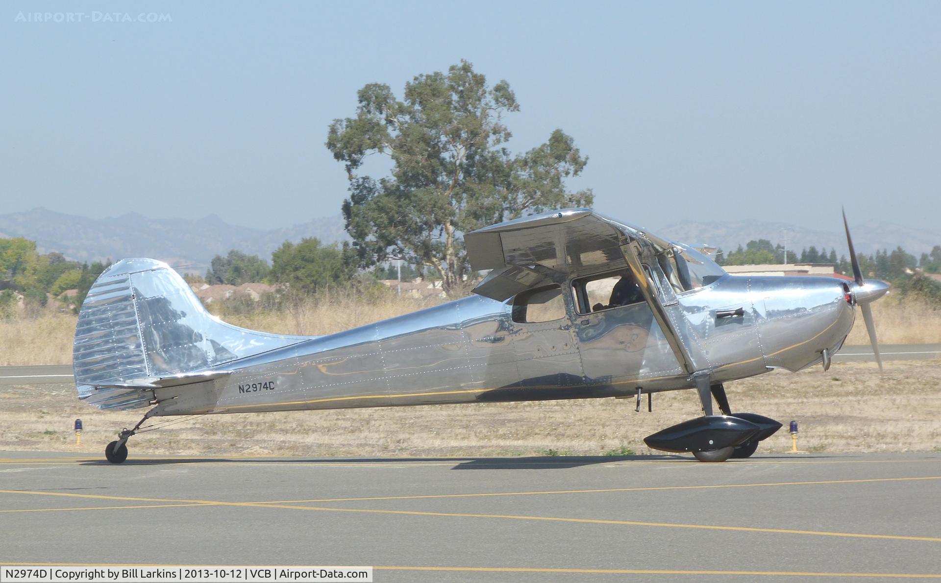 N2974D, 1955 Cessna 170B C/N 26917, Visitor for Mustang Day