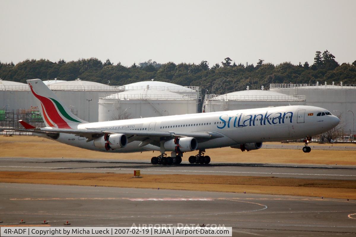 4R-ADF, 2000 Airbus A340-313 C/N 374, At Narita