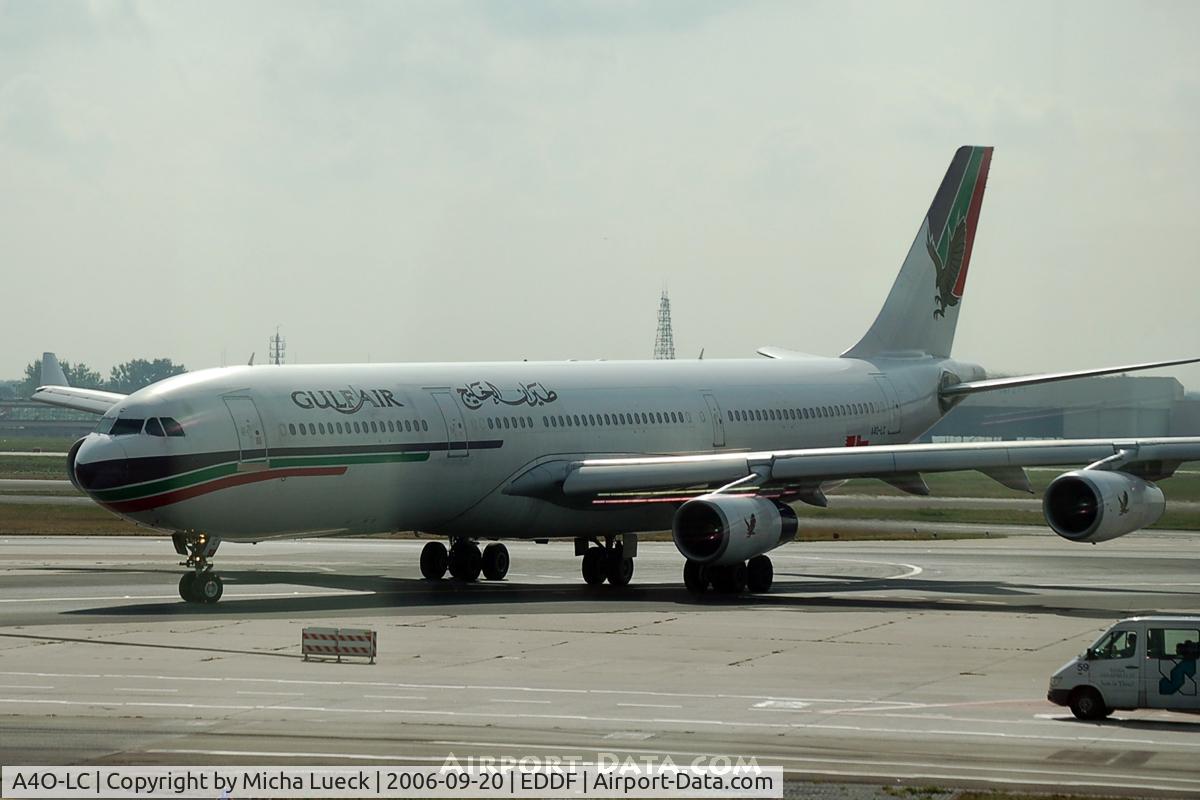 A4O-LC, 1994 Airbus A340-312 C/N 040, At Frankfurt