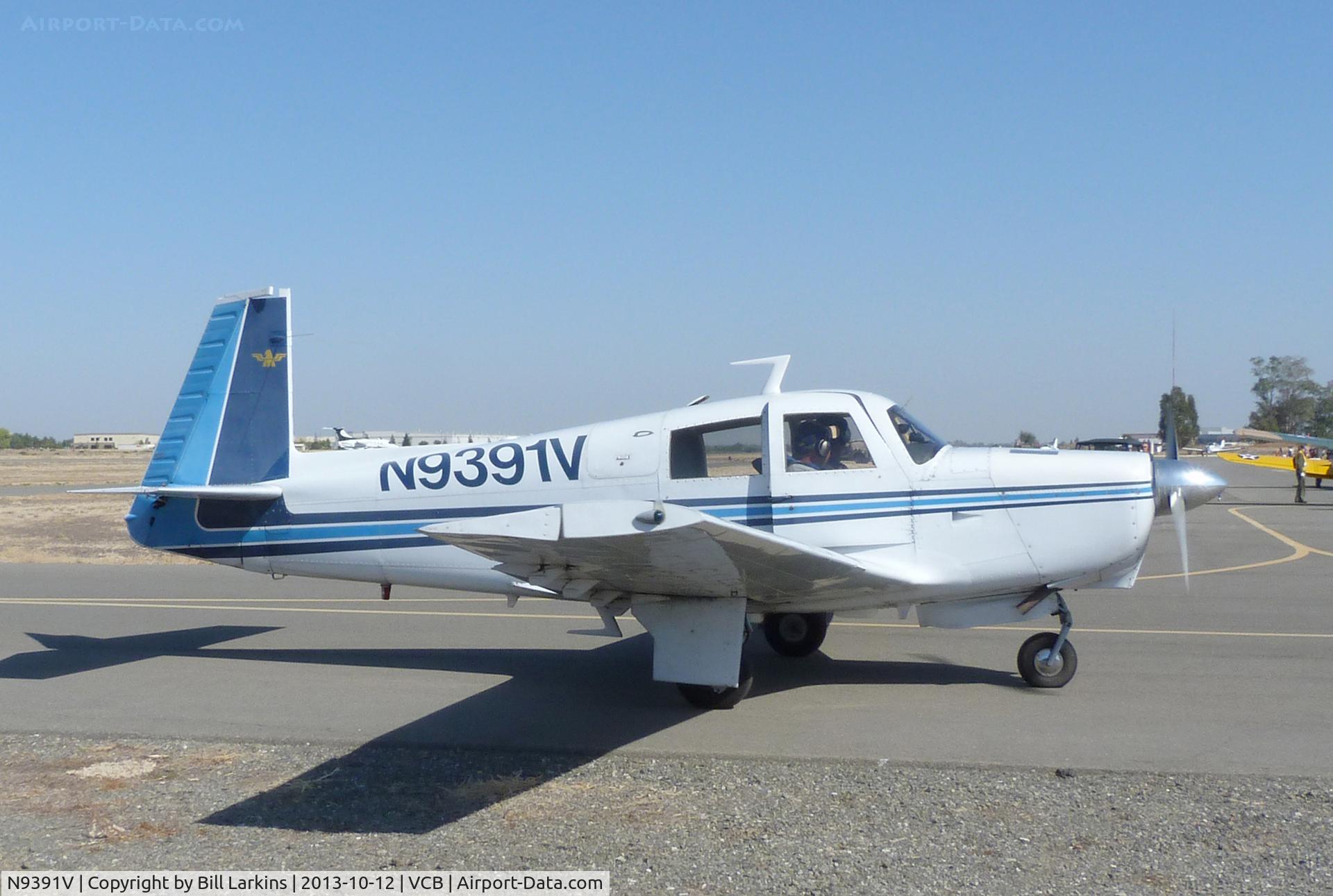 N9391V, 1969 Mooney M20C Ranger C/N 700028, Visiting for Mustang Day.