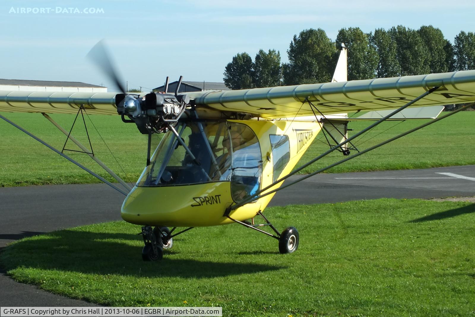 G-RAFS, 2004 Thruster T600N 450 C/N 0041-T600N-097, at Breighton's Pre Hibernation Fly-in, 2013