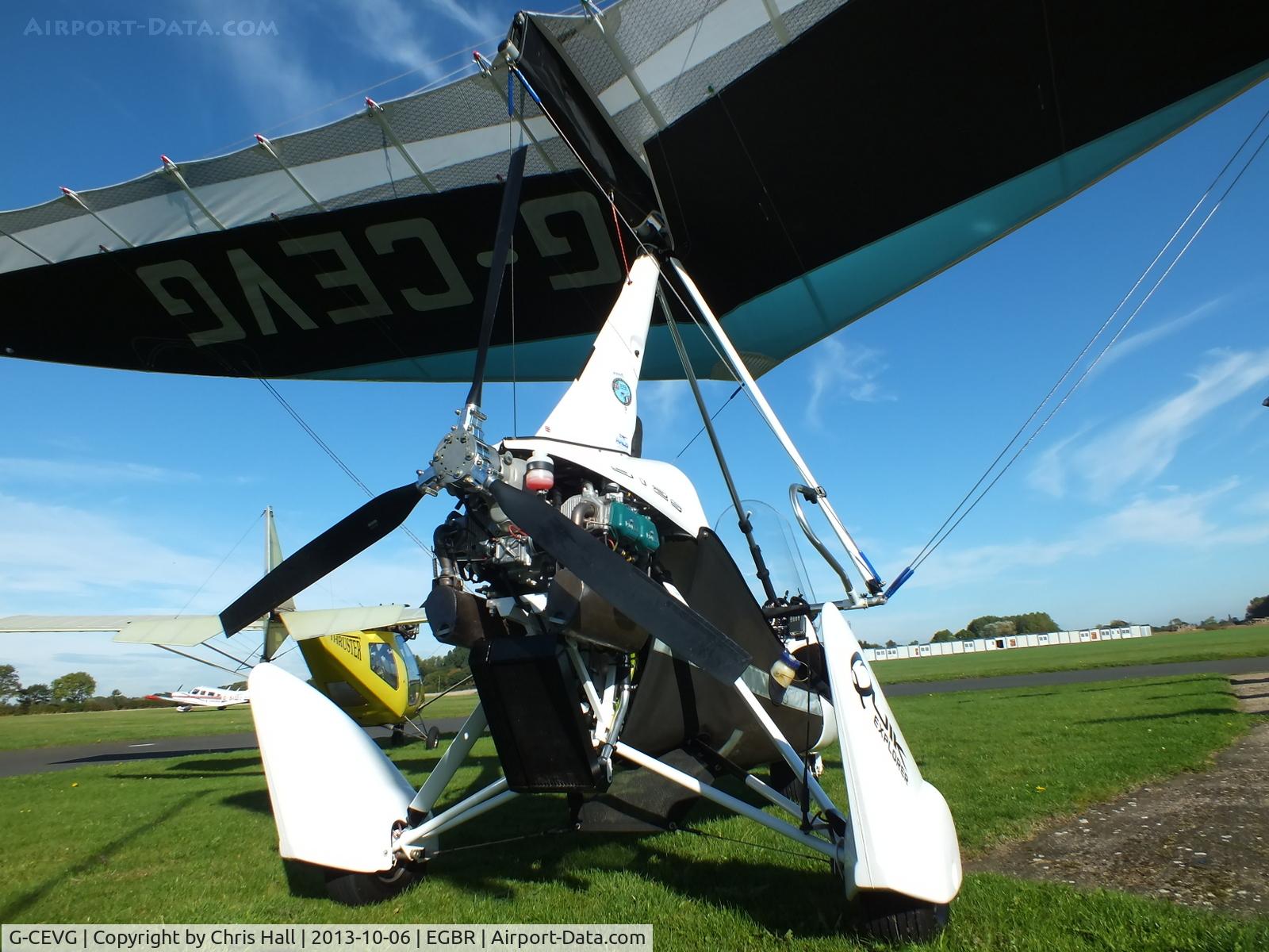 G-CEVG, 2007 Pegasus Quik C/N 8319, at Breighton's Pre Hibernation Fly-in, 2013