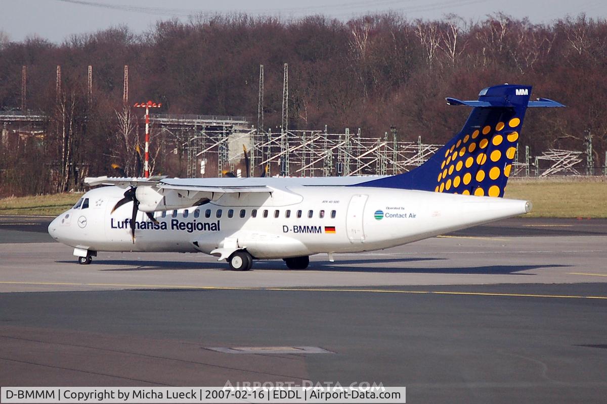 D-BMMM, 1997 ATR 42-500 C/N 546, At Düsseldorf